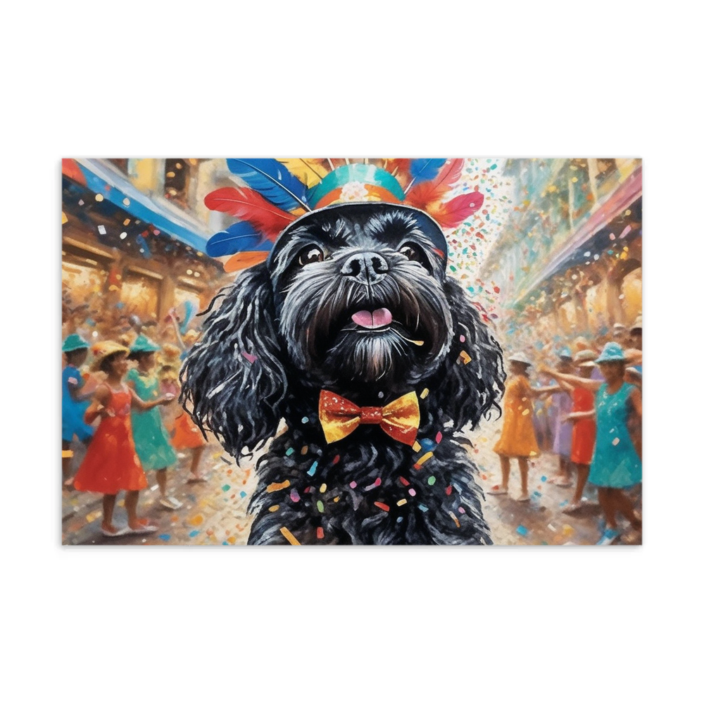 PugMug Custom Lily Postcard