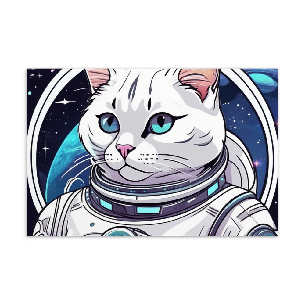 PugMug Custom White Exotic Cat Postcard