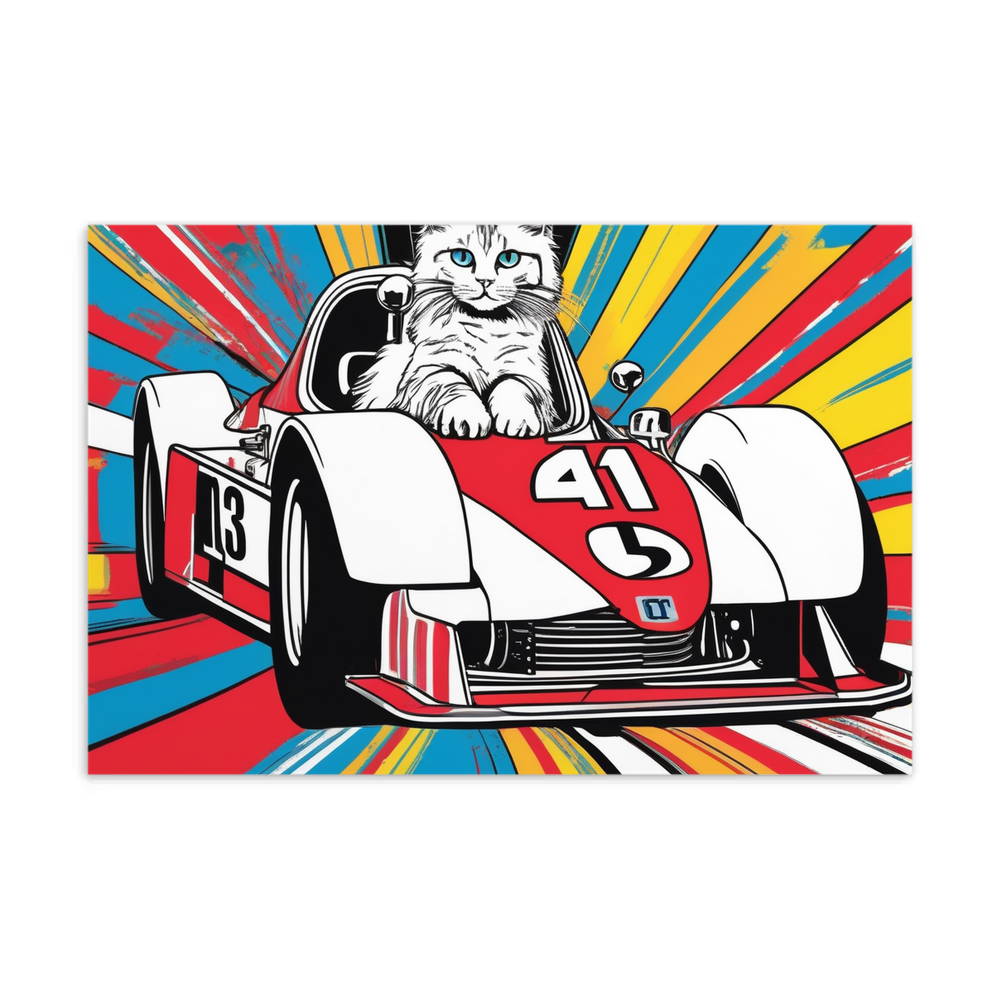 PugMug Custom Tabby Ragdoll Cat Postcard