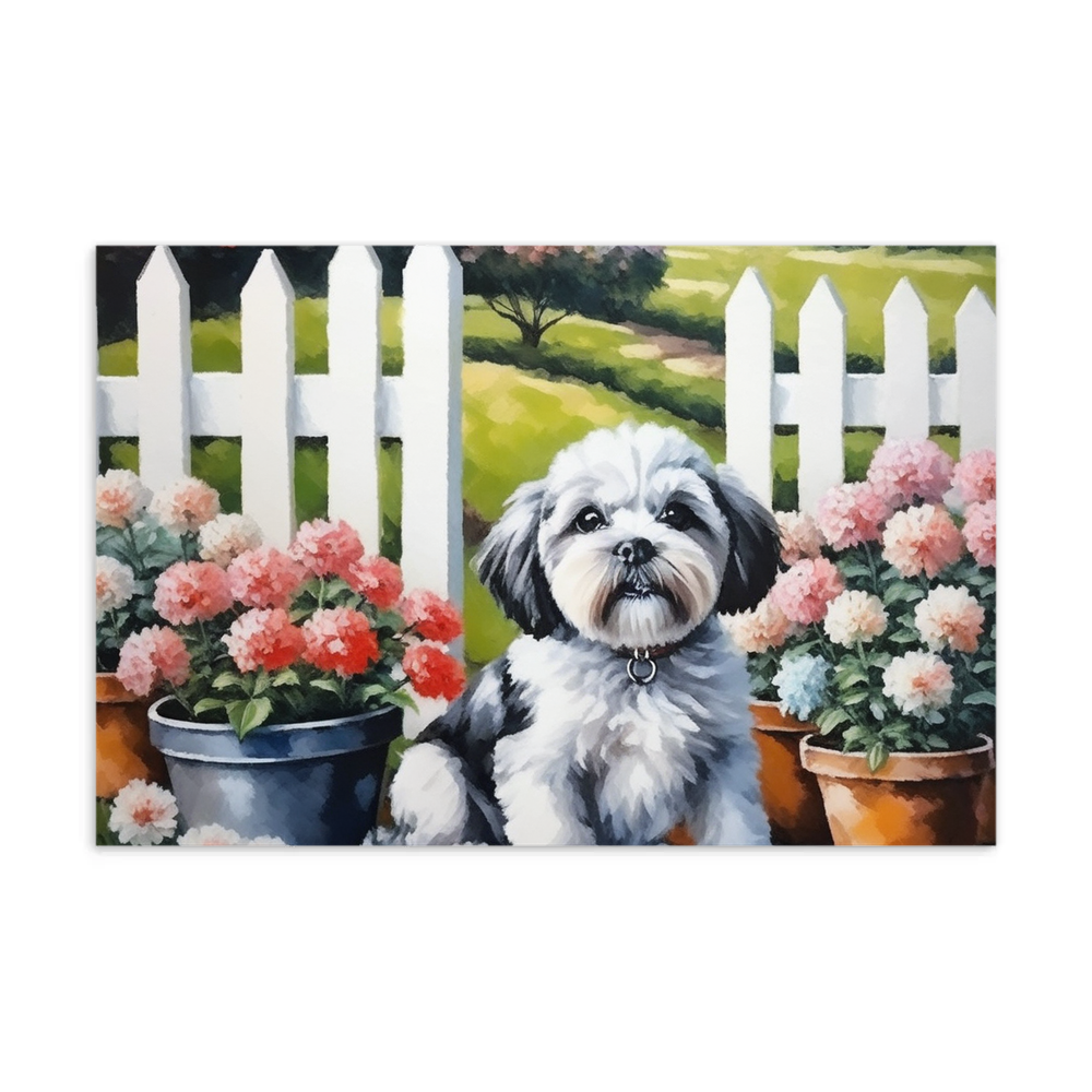 PugMug Custom Lily Postcard