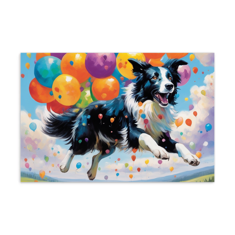 PugMug Custom Border Collie Postcard