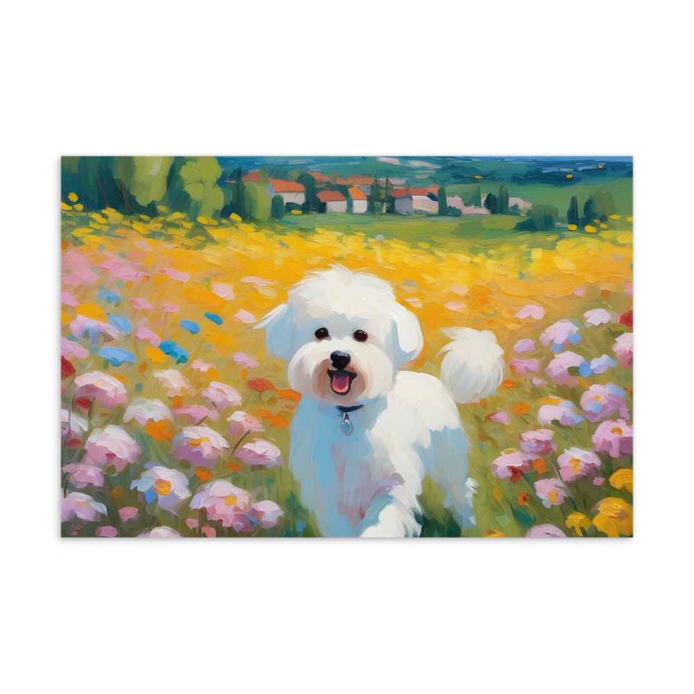 PugMug Custom Bichons Frise Postcard