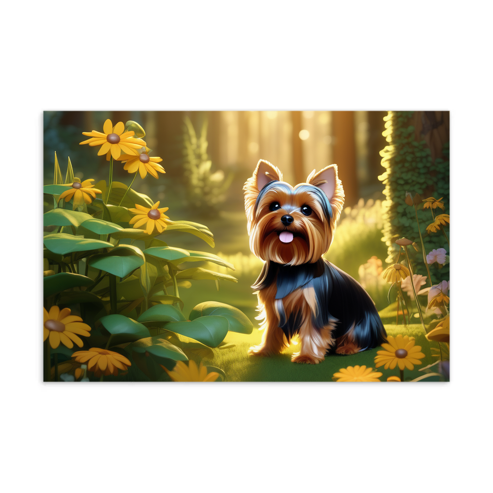 PugMug Custom Yorkshire Terrier Postcard