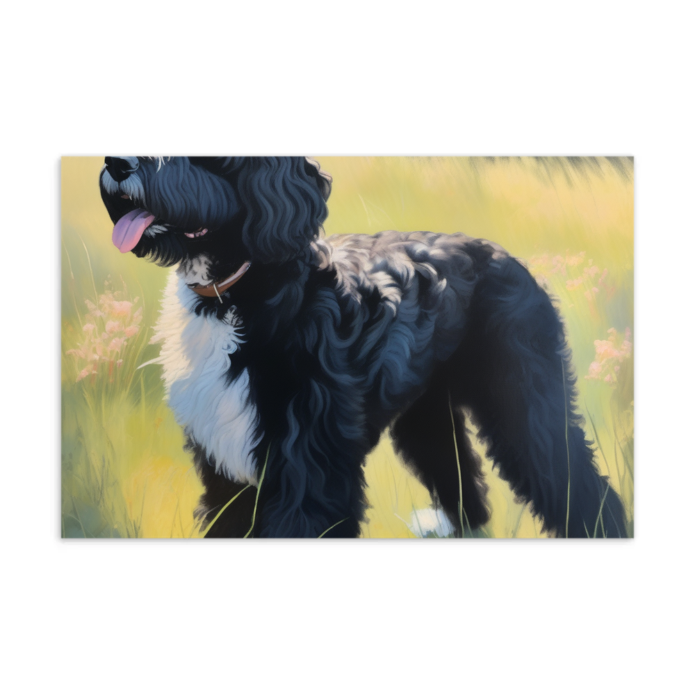 PugMug Custom Portuguese Water Dog Postcard