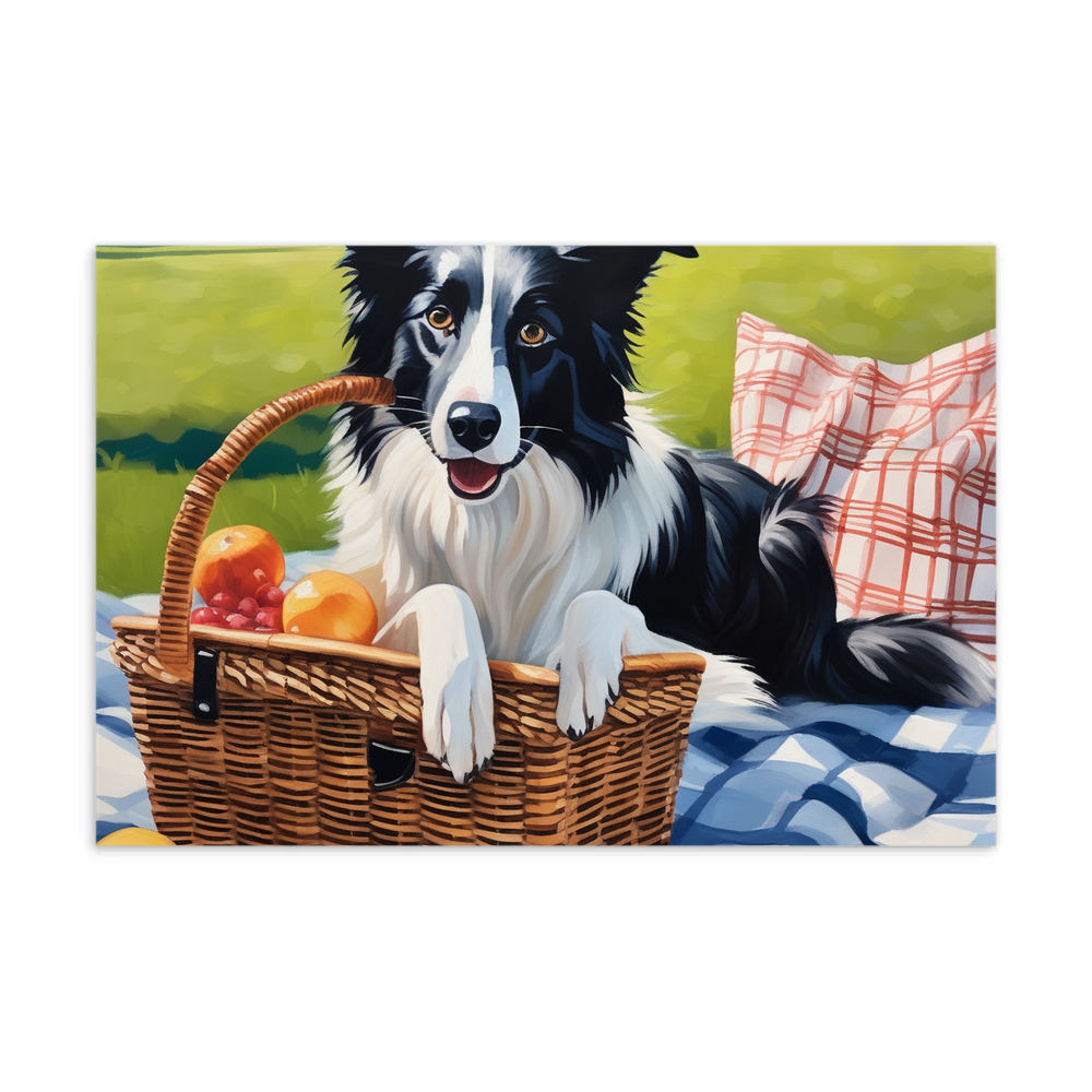 PugMug Custom Border Collie Postcard