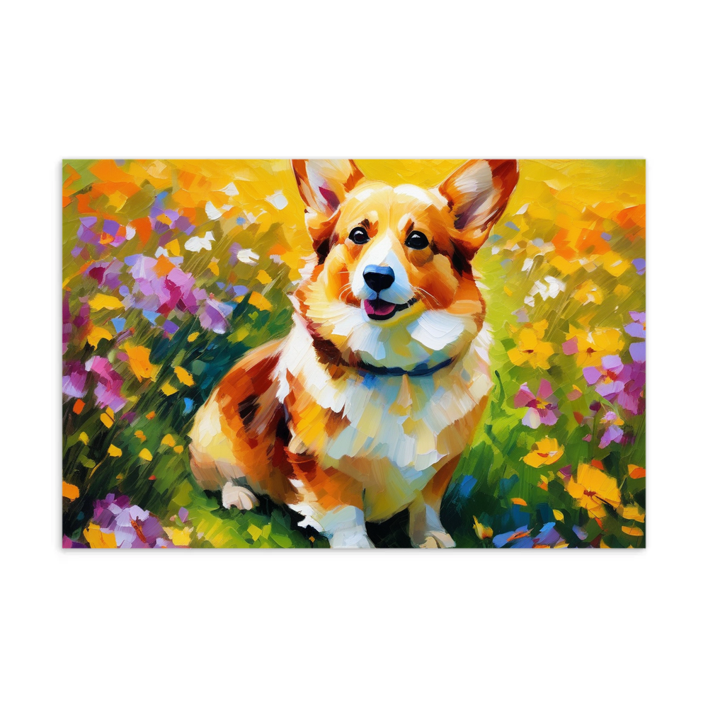 PugMug Custom Pembroke Welsh Corgi Postcard