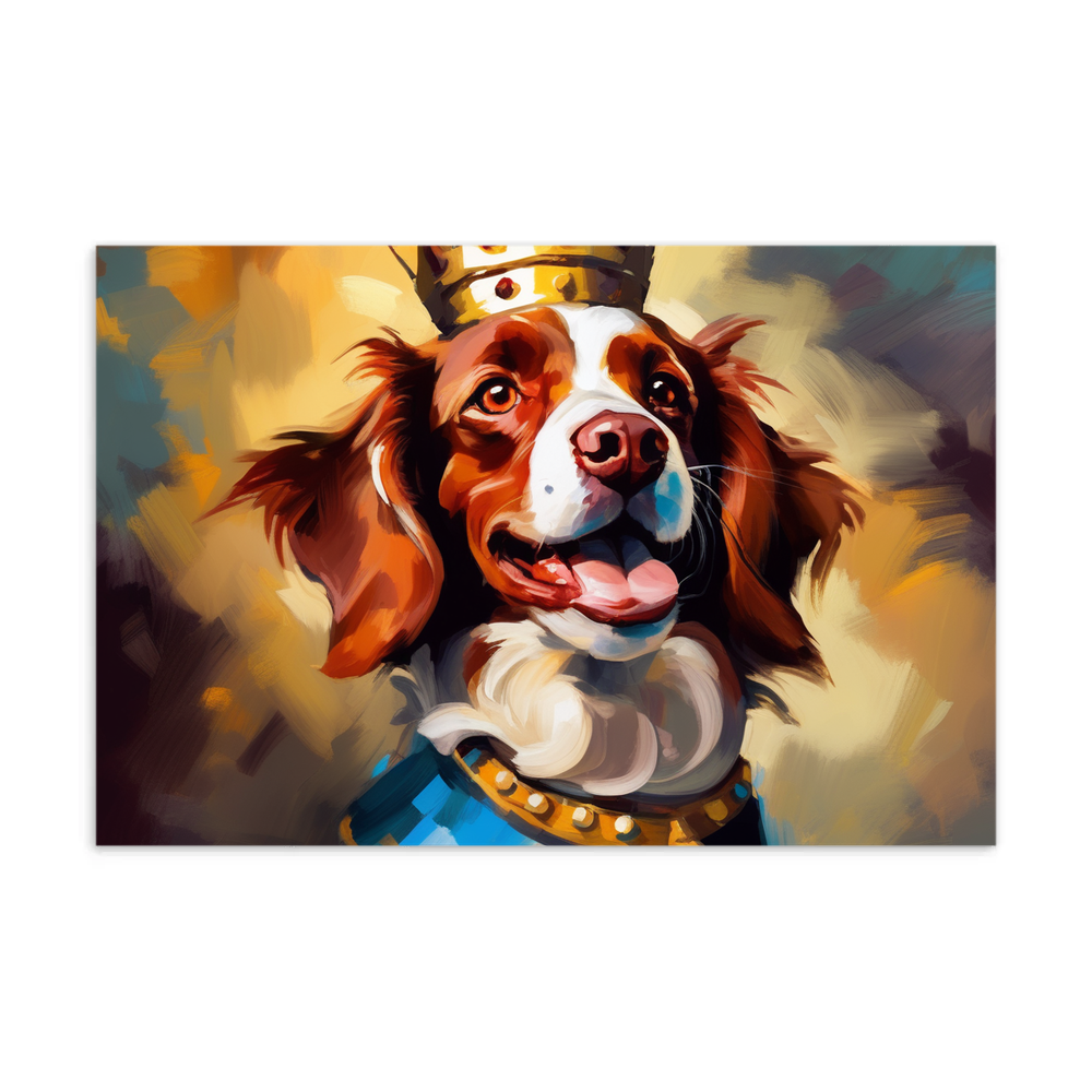 PugMug Custom Brittany Dog Postcard