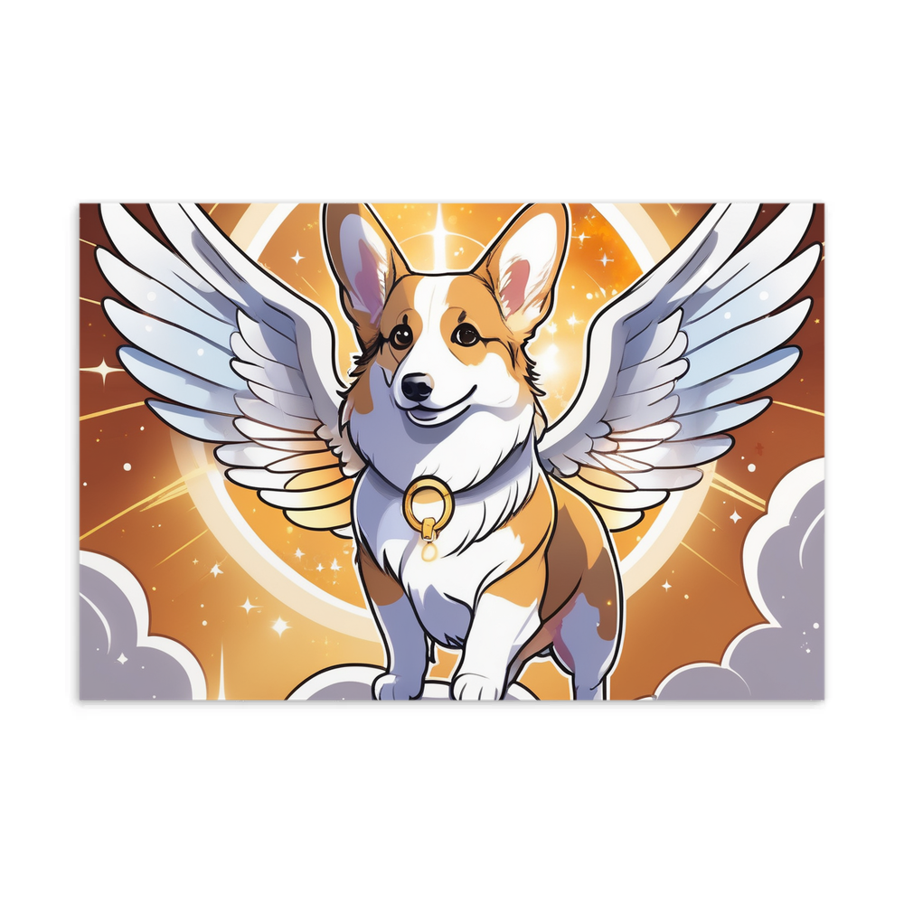 PugMug Custom Pembroke Welsh Corgi Postcard