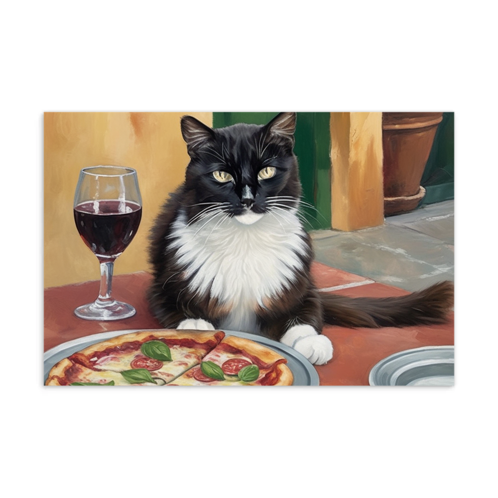 PugMug Custom Peerie Postcard