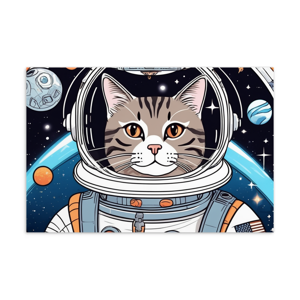 PugMug Custom Tabby Companion Cat Postcard