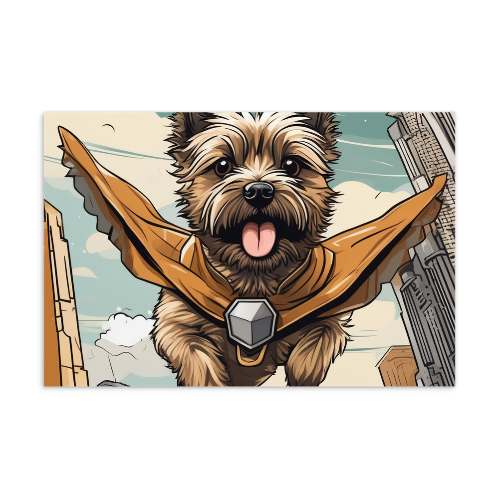 PugMug Custom Cairn Terrier Postcard