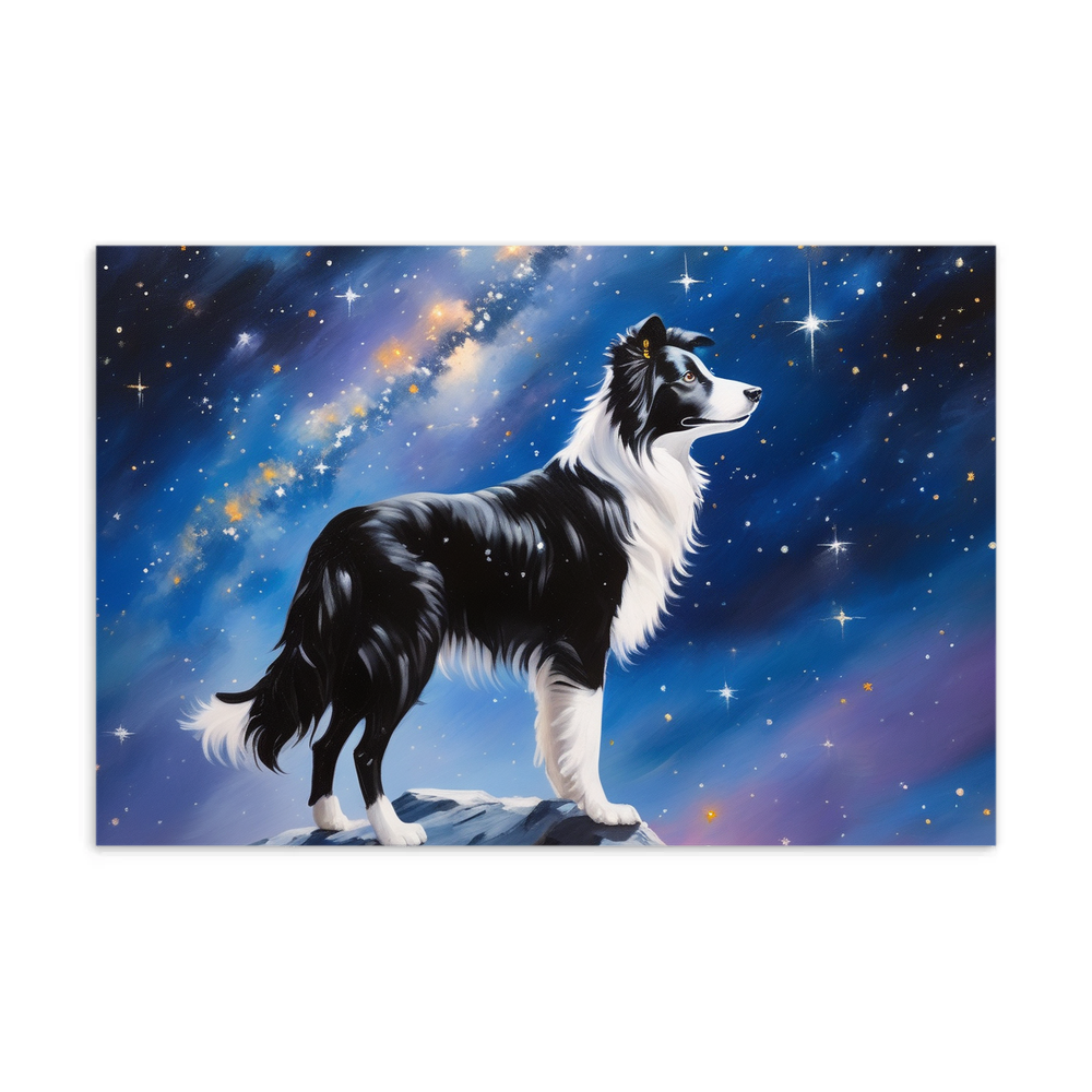 PugMug Custom Border Collie Postcard