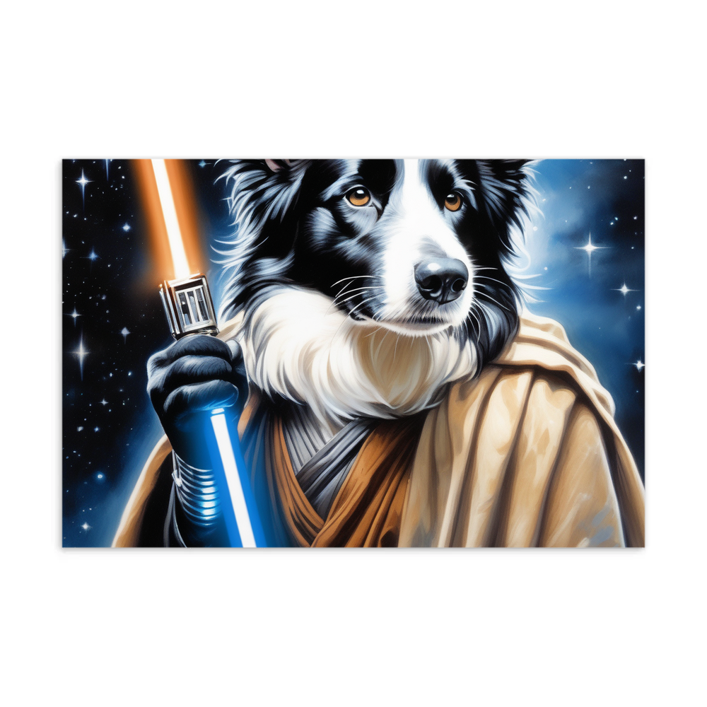 PugMug Custom Border Collie Postcard