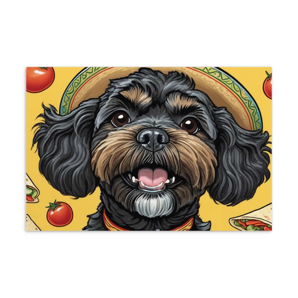 PugMug Custom Lily Postcard