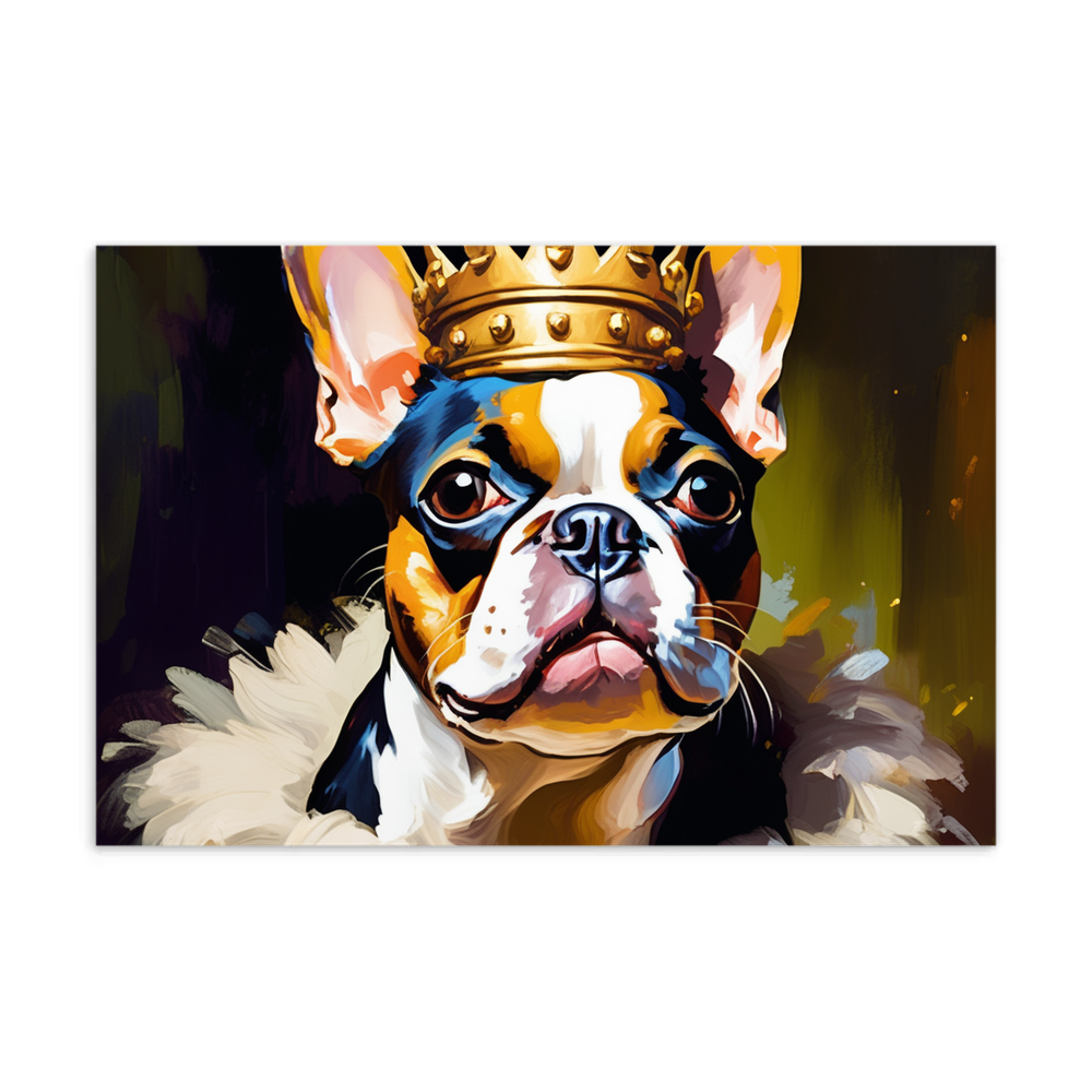 PugMug Custom Boston Terrier Postcard