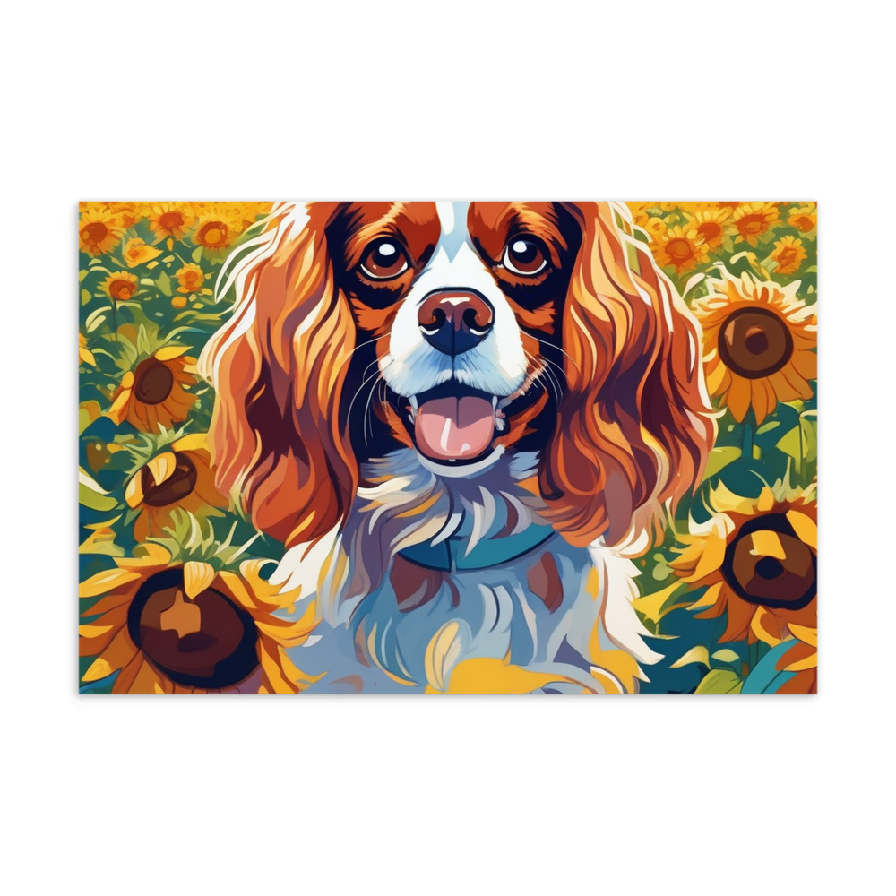 PugMug Custom Cavalier King Charles Spaniel Postcard