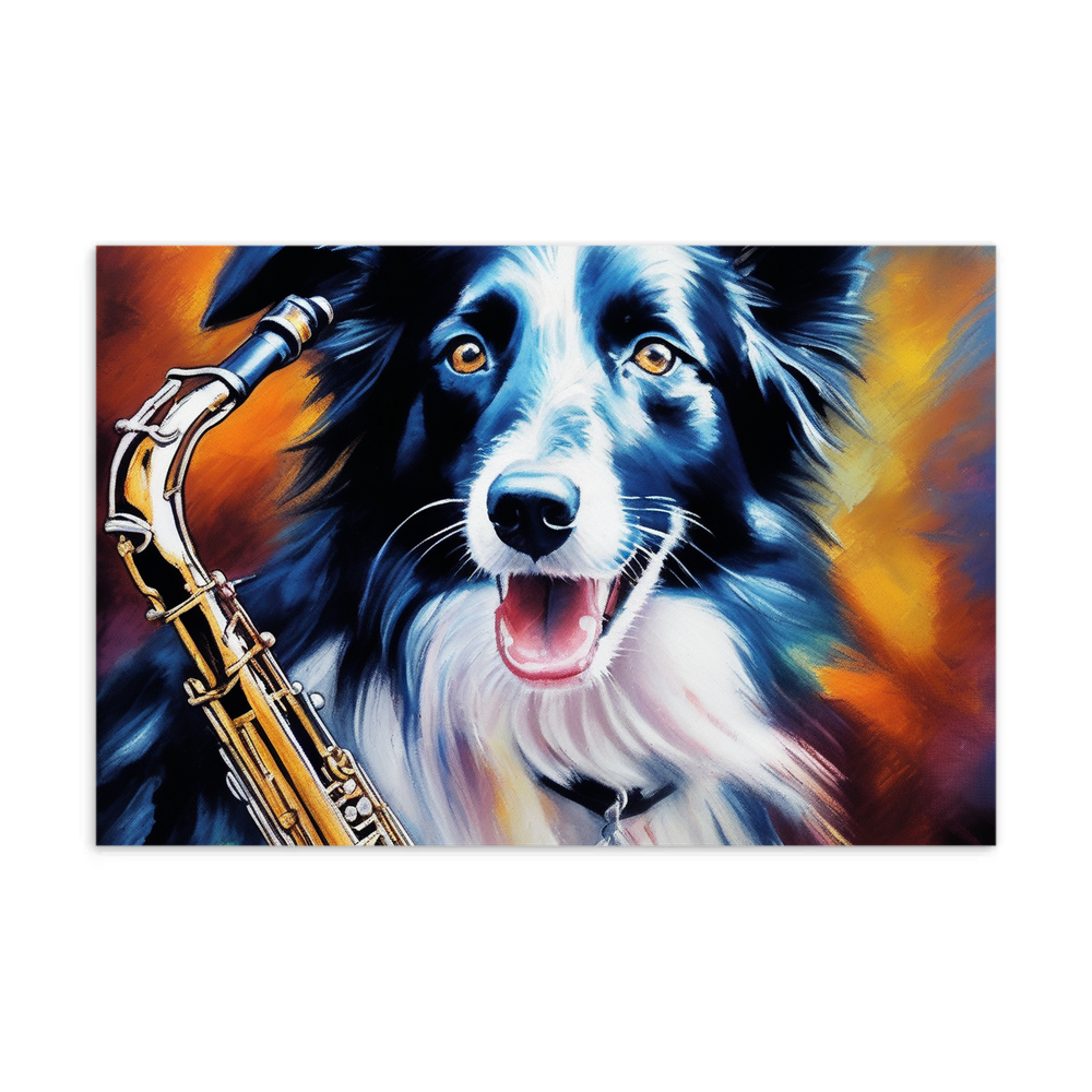 PugMug Custom Border Collie Postcard