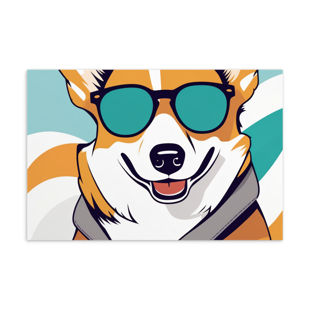 PugMug Custom Pembroke Welsh Corgi Postcard