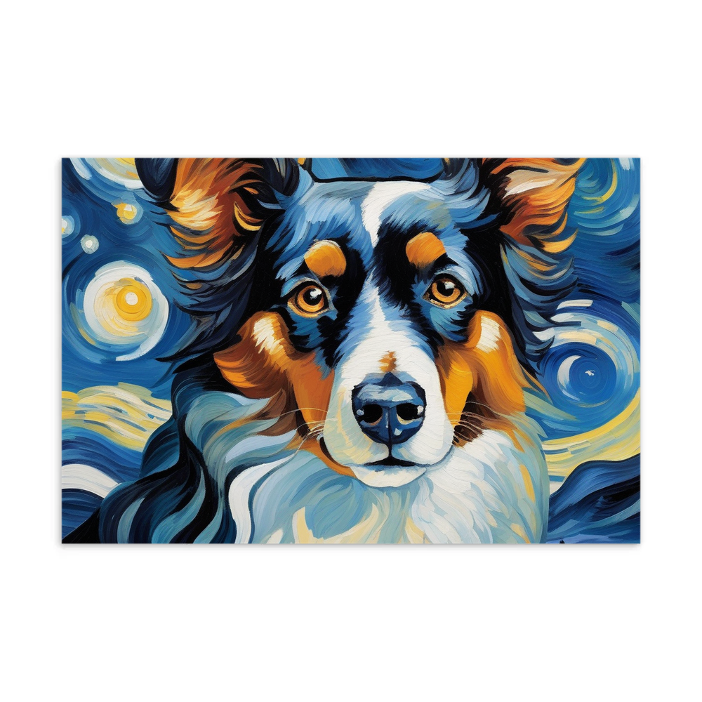 PugMug Custom Miniature American Shepherd Postcard