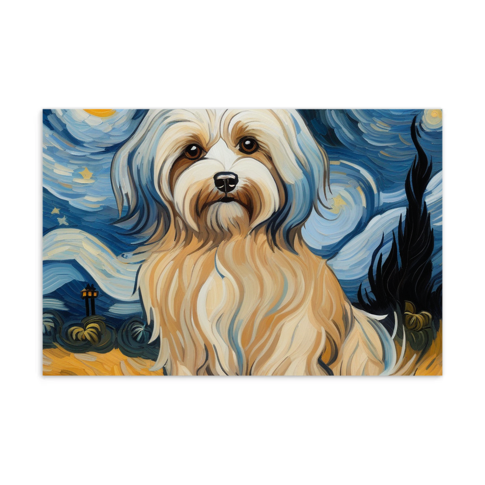 PugMug Custom Tan Havanese Dog Postcard