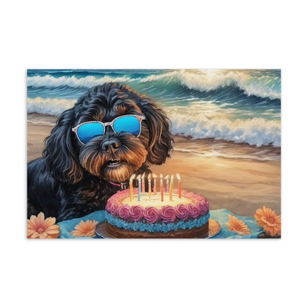 PugMug Custom Lily Postcard