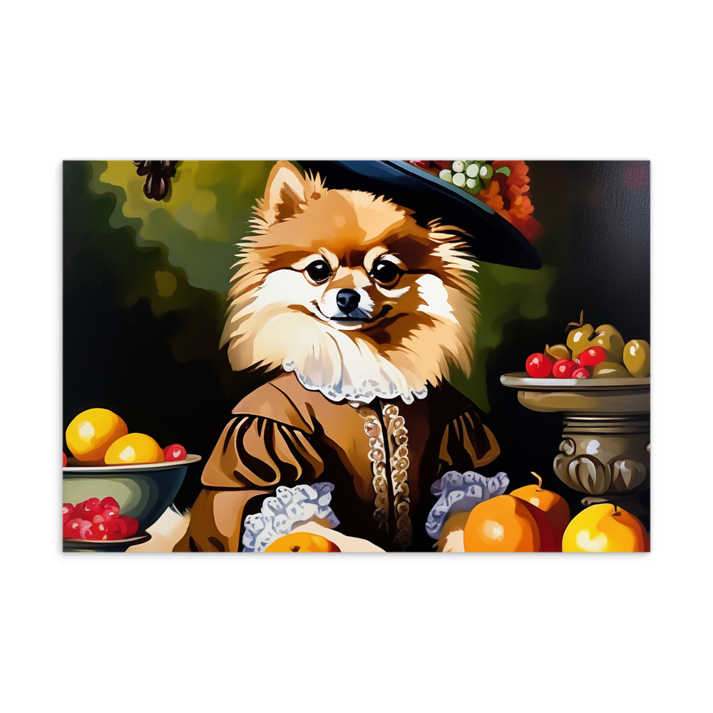 PugMug Custom Tan Pomeranian Postcard