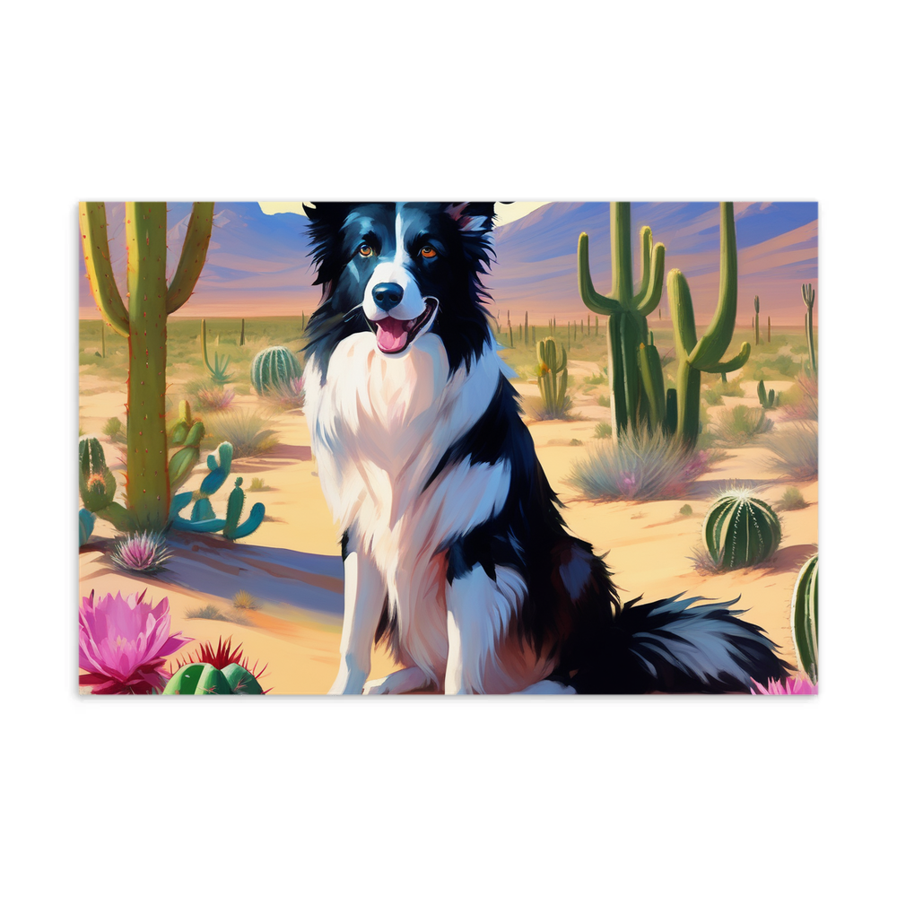 PugMug Custom Border Collie Postcard