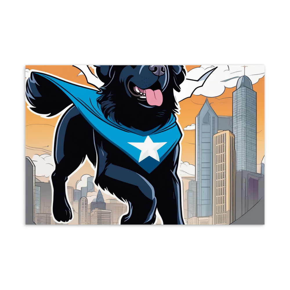 PugMug Custom Newfoundland Postcard