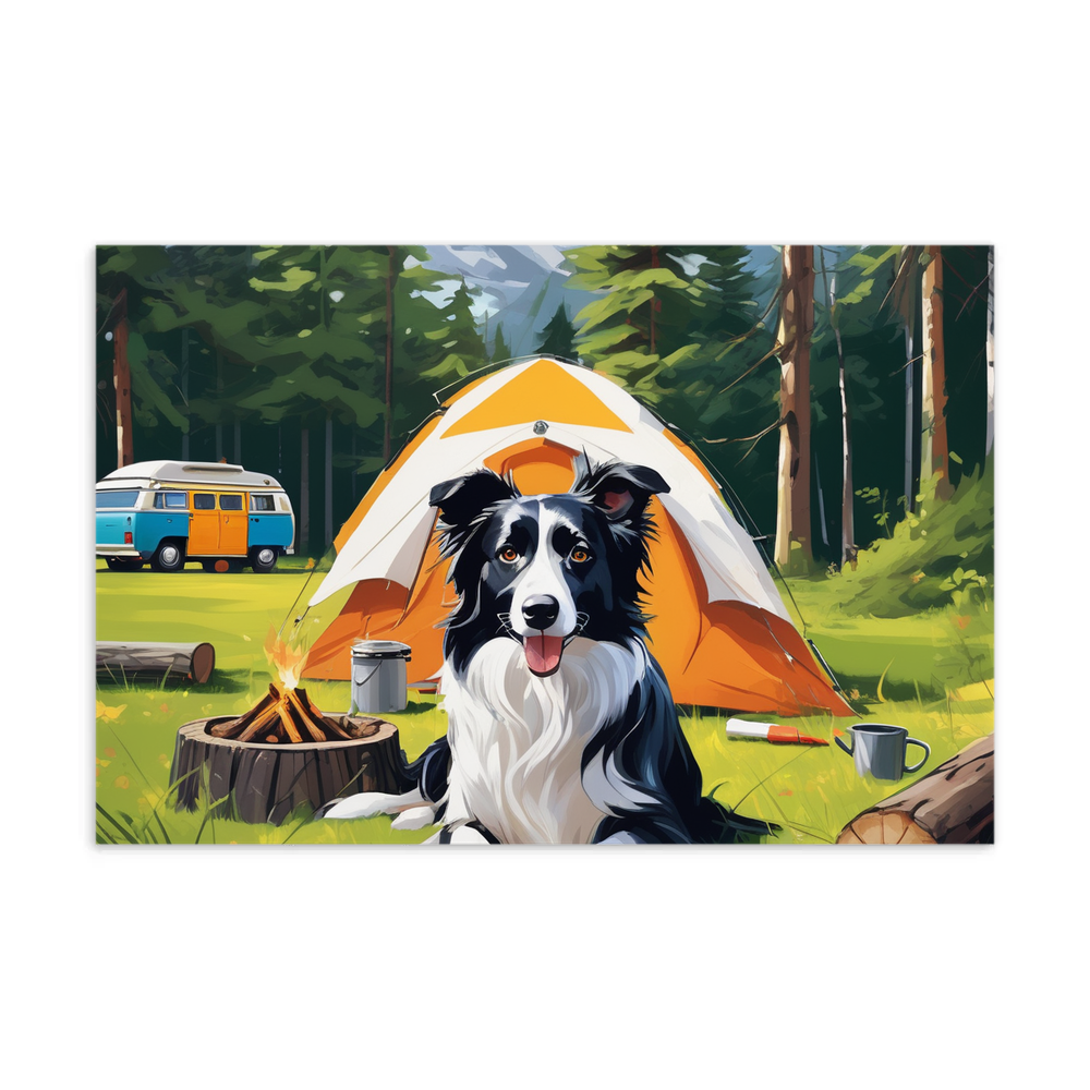 PugMug Custom Border Collie Postcard