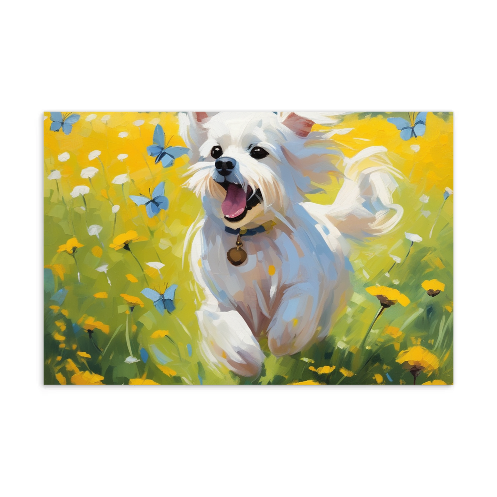 PugMug Custom Maltese Dog Postcard