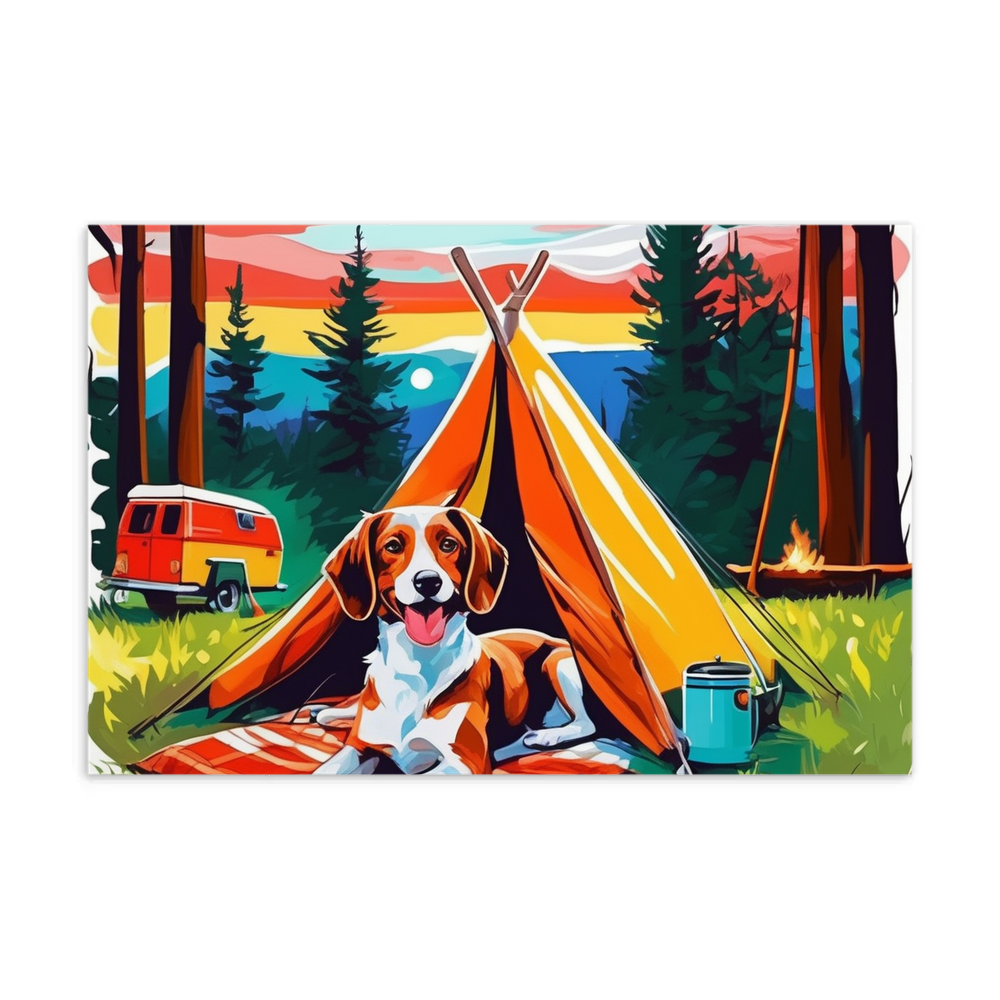 PugMug Custom Brittany Dog Postcard