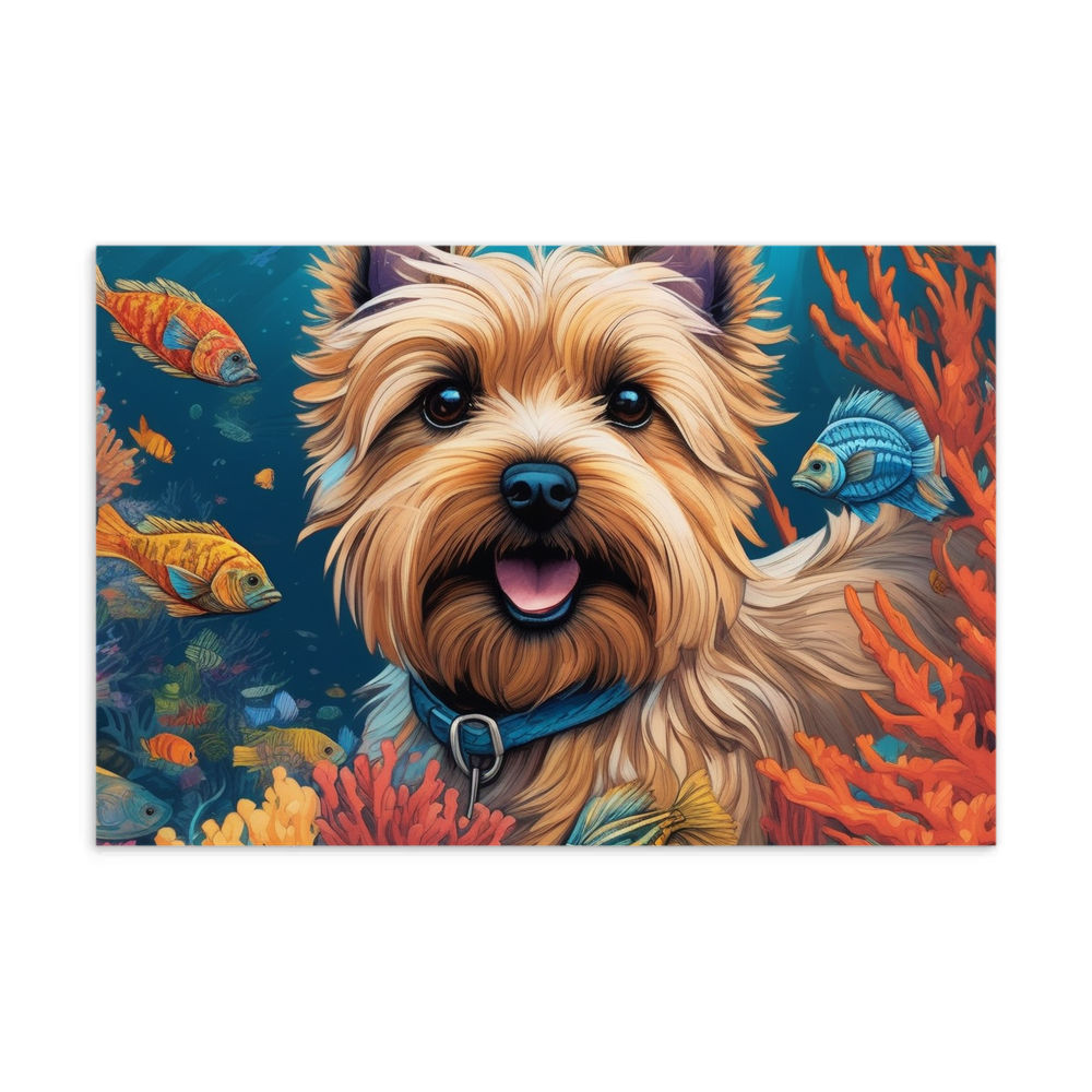 PugMug Custom Cairn Terrier Postcard