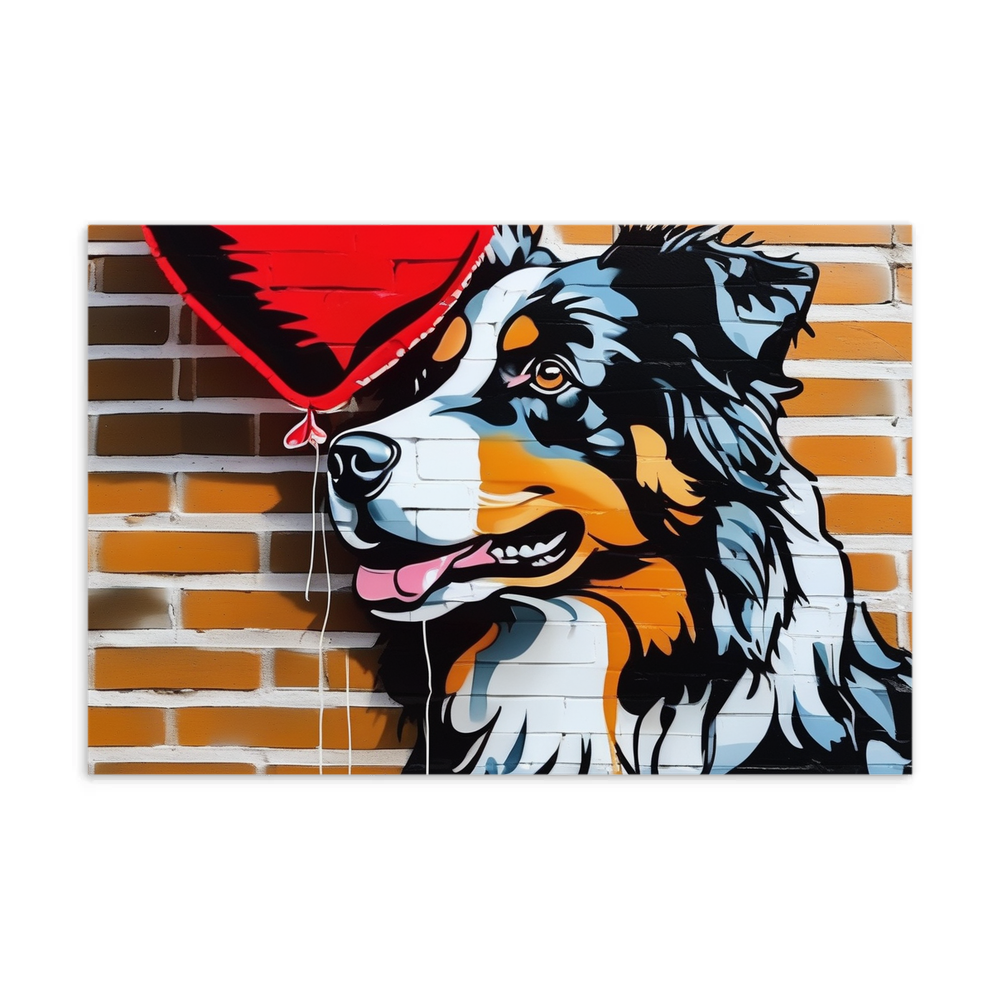 PugMug Custom Miniature American Shepherd Postcard