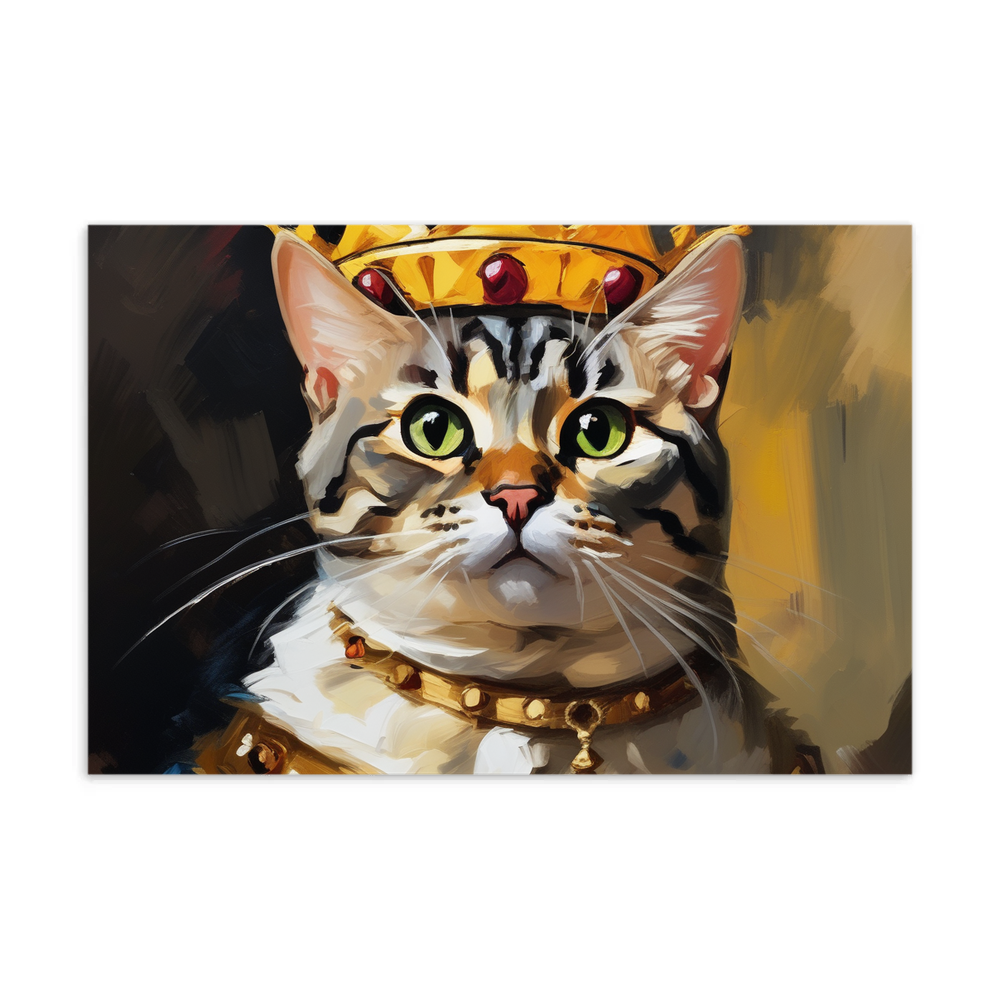 PugMug Custom Tabby American Shorthair Cat Postcard