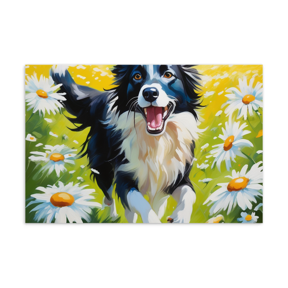 PugMug Custom Border Collie Postcard