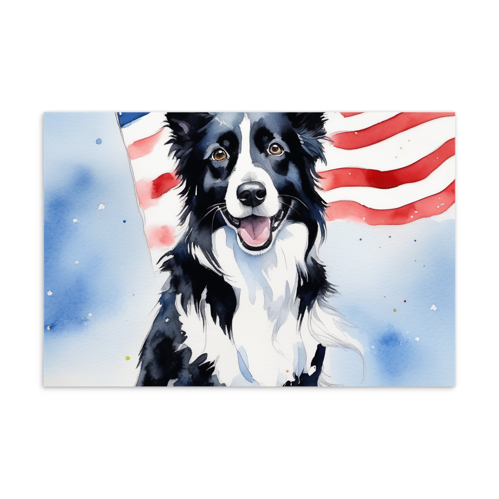 PugMug Custom Border Collie Postcard