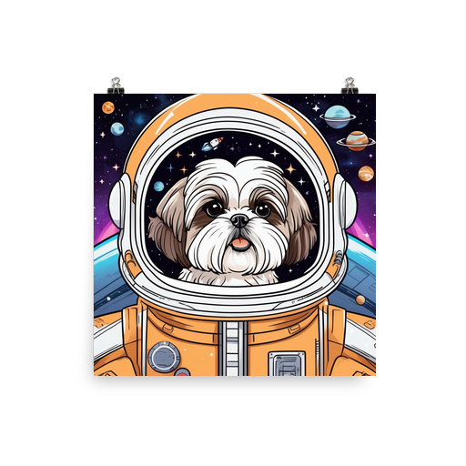 PugMug Custom Shih Tzu Poster