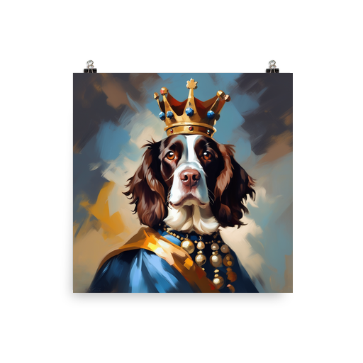 PugMug Custom English Springer Spaniel Poster