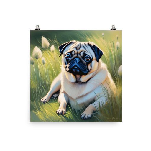 PugMug Custom Pug Poster