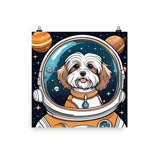 PugMug Custom Tan Havanese Dog Poster