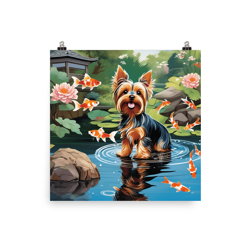 PugMug Custom Yorkshire Terrier Poster