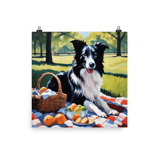 PugMug Custom Border Collie Poster
