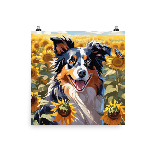 PugMug Custom Australian Shepherd Dog Poster