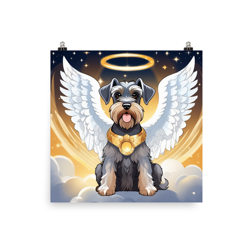 PugMug Custom Miniature Schnauzer Poster