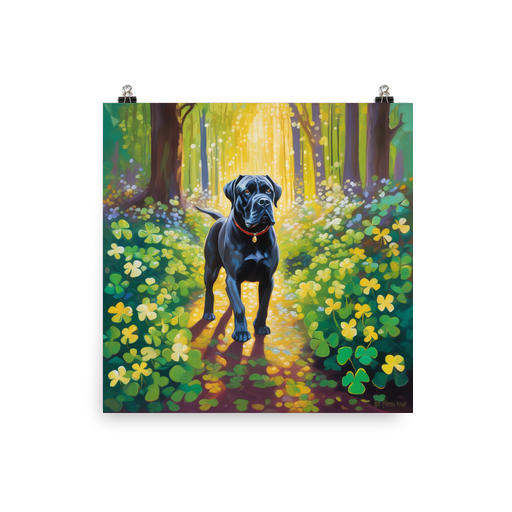 PugMug Custom Cane Corso Poster