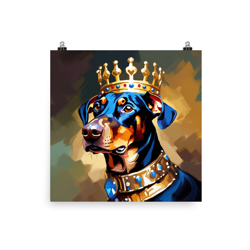 PugMug Custom Doberman Pinscher Poster