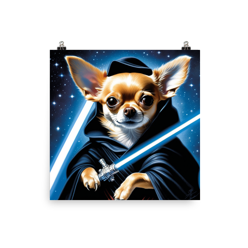 PugMug Custom Chihuahua Poster