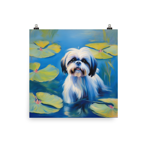 PugMug Custom Shih Tzu Poster
