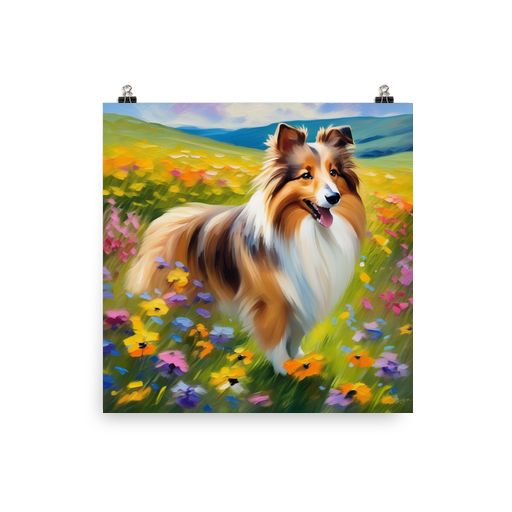 PugMug Custom Shetland Sheepdog Poster