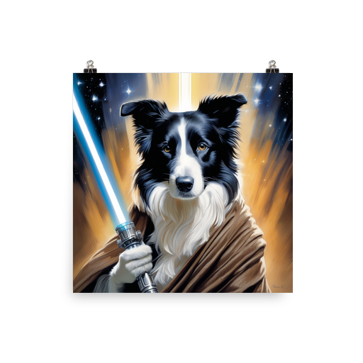 PugMug Custom Border Collie Poster